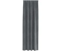 Užtemdymo užuolaidos 2 pcs Šviesiai pilka 140 x 225 cm Aksomas