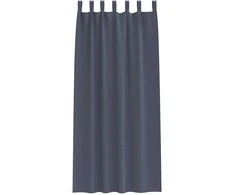 Užuolaidos su žiedais, blokuojančios šviesą 2 pcs Antracitas