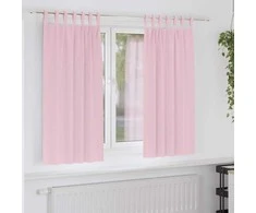 Užuolaidos su žiedais, blokuojančios šviesą 2 pcs