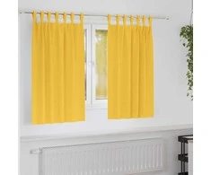 Užuolaidos su žiedais, blokuojančios šviesą 2 pcs