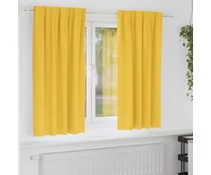 Užuolaidos su žiedais, blokuojančios šviesą 2 pcs