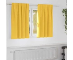 Užuolaidos su žiedais, blokuojančios šviesą 2 pcs