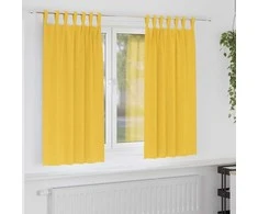 Užuolaidos su žiedais, blokuojančios šviesą 2 pcs