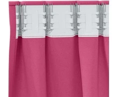 Užuolaidos su žiedais, blokuojančios šviesą 2 pcs