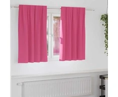 Užuolaidos su žiedais, blokuojančios šviesą 2 pcs