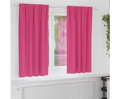 Užuolaidos su žiedais, blokuojančios šviesą 2 pcs