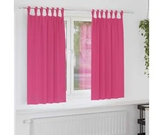Užuolaidos su žiedais, blokuojančios šviesą 2 pcs
