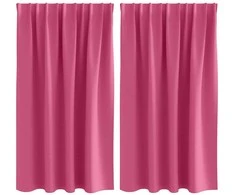 Užuolaidos su žiedais, blokuojančios šviesą 2 pcs