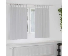 Užuolaidos su žiedais, blokuojančios šviesą 2 pcs