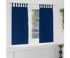 Užuolaidos su žiedais, blokuojančios šviesą 2 pcs