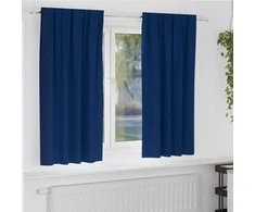 Užuolaidos su žiedais, blokuojančios šviesą 2 pcs
