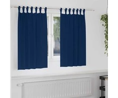 Užuolaidos su žiedais, blokuojančios šviesą 2 pcs