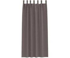 Užuolaidos su žiedais, blokuojančios šviesą 2 pcs Tamsiai rudas