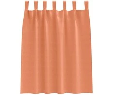 Užuolaidos su žiedais, blokuojančios šviesą 2 pcs Terakotos