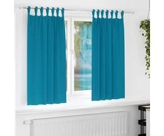 Užuolaidos su žiedais, blokuojančios šviesą 2 pcs Turkio
