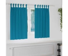 Užuolaidos su žiedais, blokuojančios šviesą 2 pcs Turkio