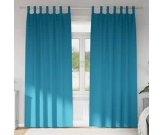 Užuolaidos su žiedais, blokuojančios šviesą 2 pcs Turkio