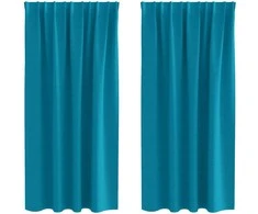 Užuolaidos su žiedais, blokuojančios šviesą 2 pcs Turkio