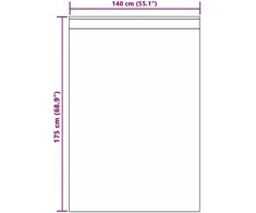Užtemdymo užuolaidos 2 pcs Šviesiai pilka 140 x 175 cm Aksomas