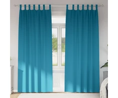 Užuolaidos su žiedais, blokuojančios šviesą 2 pcs Turkio
