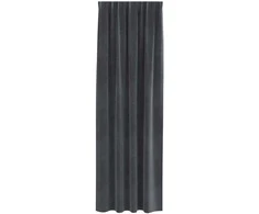 Užtemdymo užuolaidos 2 pcs Šviesiai pilka 140 x 245 cm Aksomas