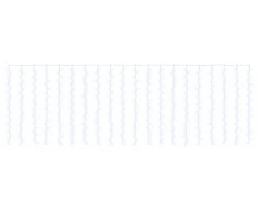 Užuolaidų girlianda 400 LED Šalta balta 600 x 200 cm