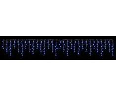 Užuolaidų girliandos 210 LED Mėlyna 500 x 72 cm