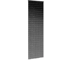 Vabzdžių durų užuolaida Tamsiai pilka 56x185 cm Bambukas