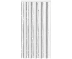 Vabzdžių Užuolaida iš Chenille Pilka ir balta 100 x 200 cm