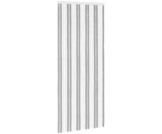 Vabzdžių Užuolaida iš Chenille Pilka ir balta 90 x 220 cm