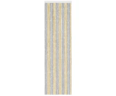 Vabzdžių Užuolaida iš Chenille Pilka ir smėlinė 56 x 200 cm