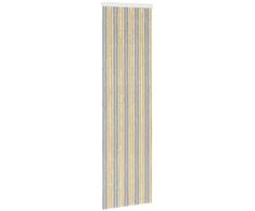 Vabzdžių Užuolaida iš Chenille Pilka ir smėlinė 56 x 200 cm
