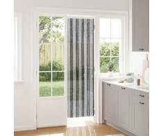 Vabzdžių Užuolaida iš Chenille Pilka ir juoda 56 x 200 cm