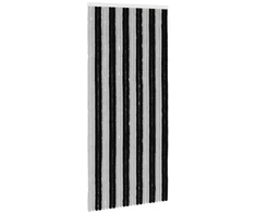 Vabzdžių Užuolaida iš Chenille Pilka ir juoda 100 x 220 cm