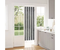 Vabzdžių Užuolaida iš Chenille Pilka ir juoda 56 x 185 cm