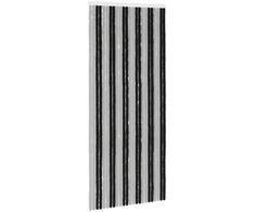 Vabzdžių Užuolaida iš Chenille Pilka ir juoda 100 x 230 cm