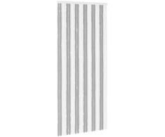 Vabzdžių Užuolaida iš Chenille Pilka ir balta 100 x 230 cm