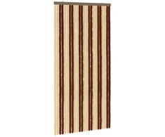Vabzdžių Užuolaida iš Chenille Ruda ir beigė 100 x 200 cm