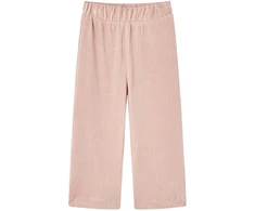 Vaikiškos kelnės, šviesiai rožinės spalvos, velvetas, 104 dydžio