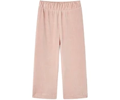 Vaikiškos kelnės, šviesiai rožinės spalvos, velvetas, 128 dydžio