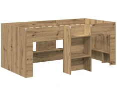 Vaikų Aukštas Lova 2 pcs Artisano ąžuolo 163 x 101,1 x 68,5 cm