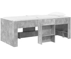 Vaikų Aukštas Lova 2 pcs Betono pilka 98.5 x 200 cm