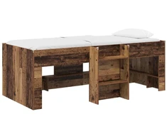 Vaikų Aukštas Lova 2 pcs Sendintos medienos 98.5 x 200 cm