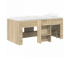 Vaikų Aukštas Lova 2 pcs Sonoma ąžuolo 163 x 101,1 x 68,5 cm