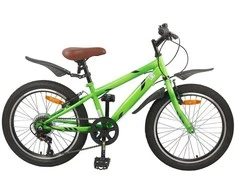 Vaikų Dviratis 20 Colių 6-Speed 6-11 metų amžiaus Žalia