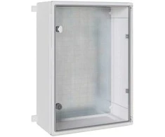 Control Cabinet Pilka 57 x 24,5 x 70 cm ABS plastikas