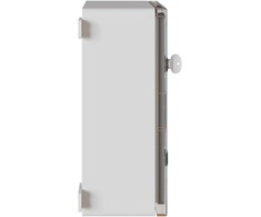 Control Cabinet Pilka 37 x 16,5 x 40 cm ABS plastikas