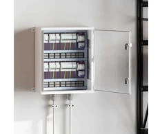 Control Cabinet Pilka 57 x 23 x 60 cm ABS plastikas