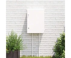 Control Cabinet Pilka 57 x 24,5 x 70 cm ABS plastikas