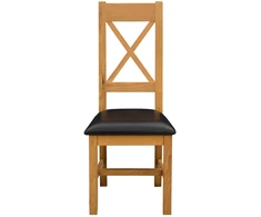 Valgomasis krėslas 2 pcs Kietas ąžuolo medis Juoda